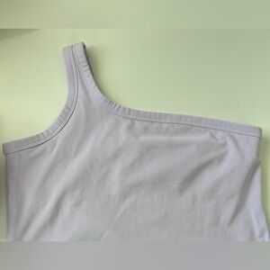 All in Motion Light Purple One shoulder dress